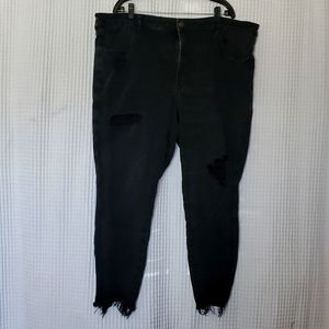 America Eagle distress jeans size 24